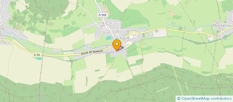 localisation de l'entreprise CM ENERGIES à FAULX