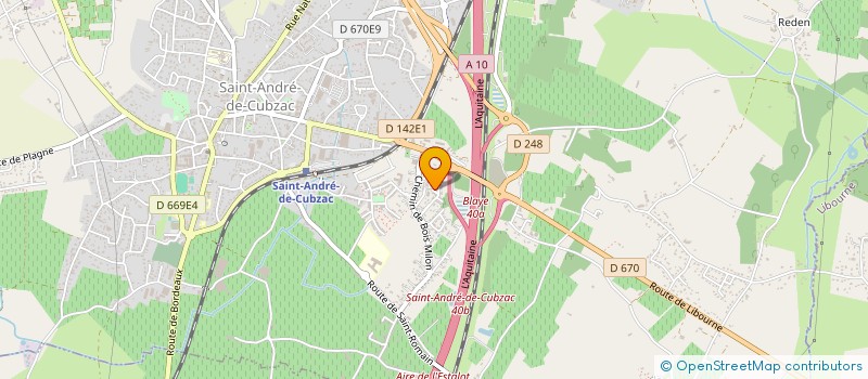 localisation de l'entreprise CM ENTREPRISE GENERAL DU BATIMENT  SAINT-LAURENT-D'ARCE