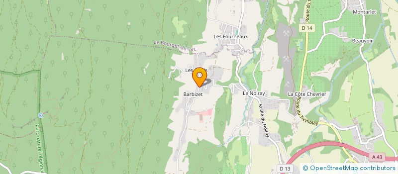 localisation de l'entreprise CM EQUESTRIAN  LA MOTTE-SERVOLEX