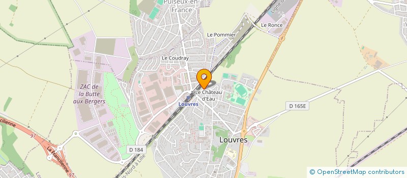 localisation de l'entreprise CM EXPERTS  LOUVRES