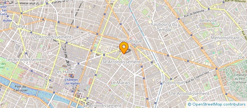 localisation de l'entreprise CM.F à PARIS