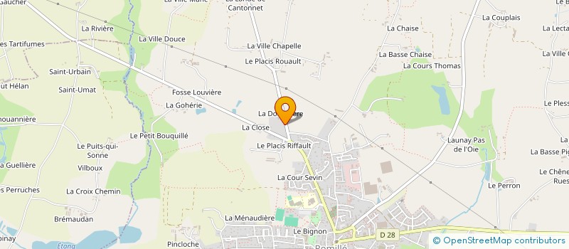 localisation de l'entreprise CM FAMILY  ROMILLE