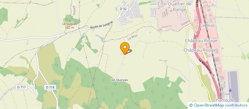 localisation de l'entreprise CM FINANCES  SAINT-REMY-DE-CHARGNAT