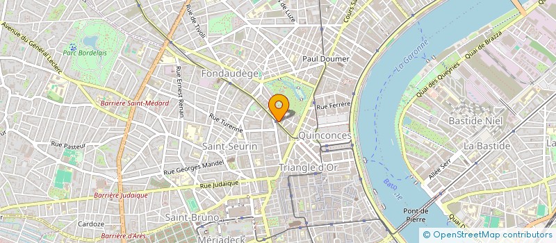 localisation de l'entreprise CM FIT AND RUN  BORDEAUX