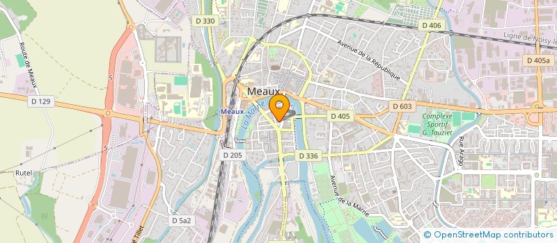 localisation de l'entreprise CM FOOD à MEAUX