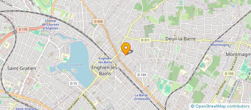 localisation de l'entreprise CM FORMATION  MONTMORENCY