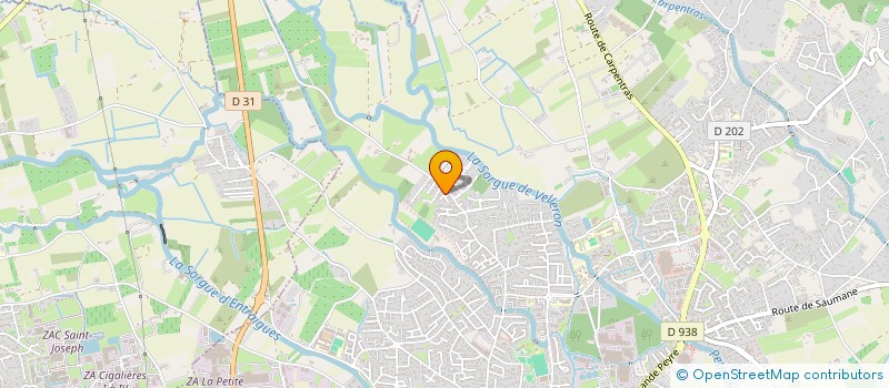 localisation de l'entreprise CM FORMATION MASSAGE  L'ISLE-SUR-LA-SORGUE