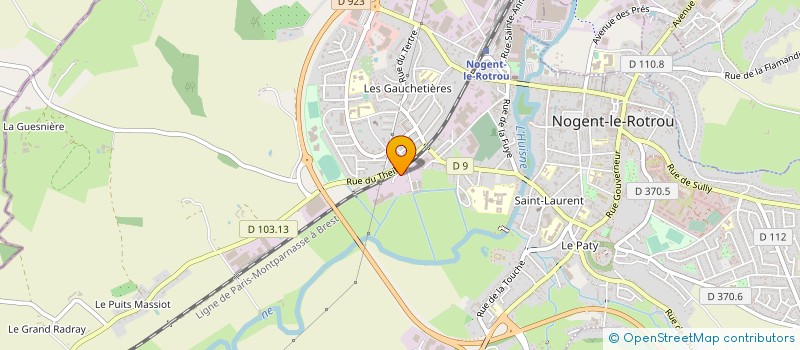 localisation de l'entreprise CM FRANCE SELECTION à NOGENT-LE-ROTROU