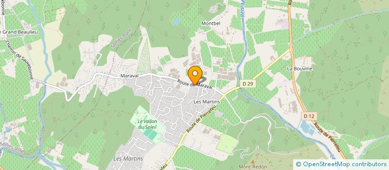 localisation de l'entreprise CM GROUP à LA CRAU