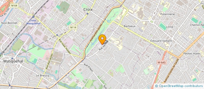 localisation de l'entreprise CM HOLDING  MONTIGNY-EN-GOHELLE