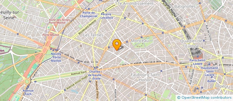 localisation de l'entreprise CM HOLDING  PARIS