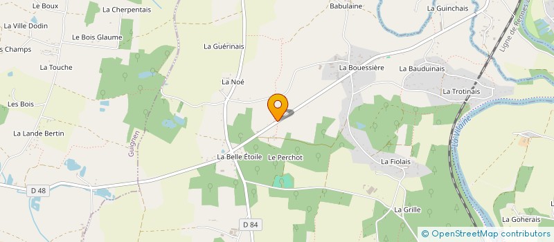 localisation de l'entreprise CM HOLDING  SAINT-SENOUX