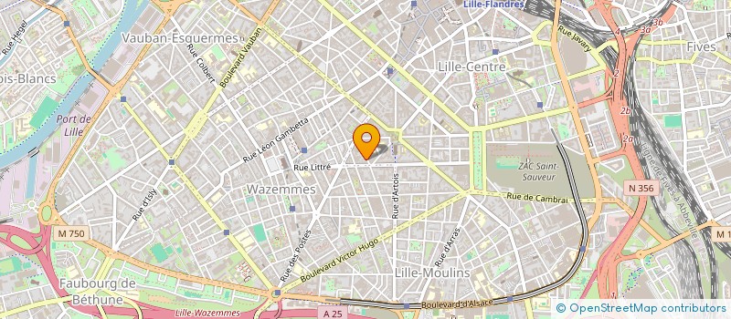 localisation de l'entreprise CM & HR CONSULTING SERVICES à LILLE