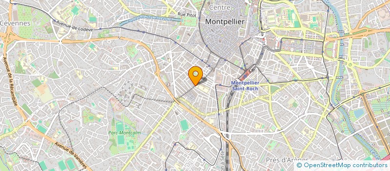 localisation de l'entreprise CM IK à MONTPELLIER