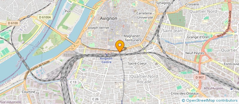 localisation de l'entreprise CM IMMO  AVIGNON