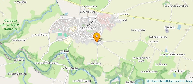 localisation de l'entreprise CM IMMO à SEVREMOINE