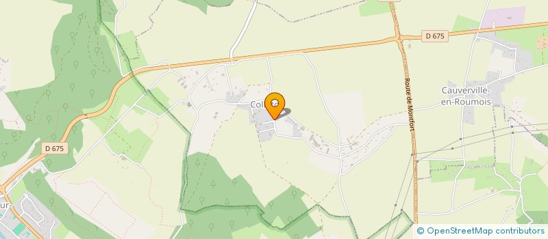 localisation de l'entreprise CM IMMOBILIER à PONT-AUDEMER