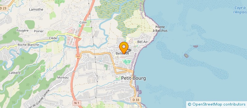 localisation de l'entreprise CM INGENIERIE à PETIT-BOURG