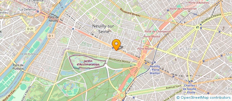 localisation de l'entreprise CM INVEST à NEUILLY-SUR-SEINE