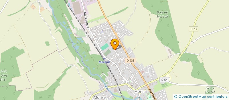 localisation de l'entreprise CM INVEST  MEZIERES-EN-SANTERRE