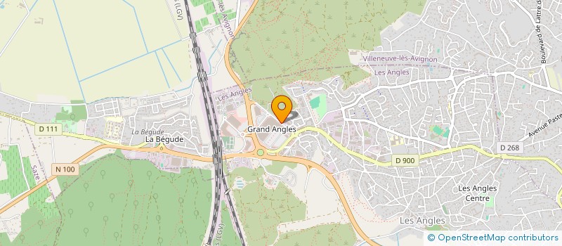 localisation de l'entreprise CM LES ANGLES  LES ANGLES