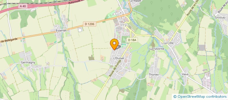 localisation de l'entreprise CM LESUEUR  VIRY