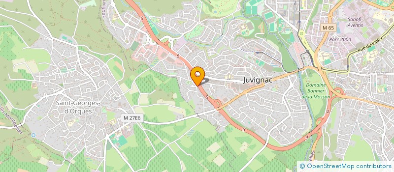 localisation de l'entreprise CM LOCATION à MONTPELLIER