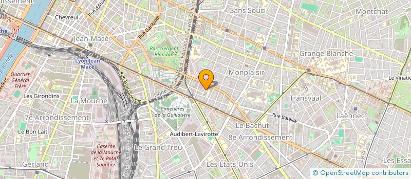 localisation de l'entreprise CM LOCATIONS  LYON