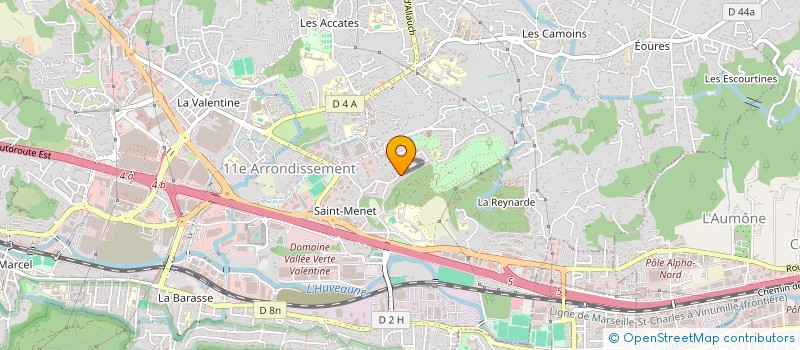 localisation de l'entreprise CM LUXE à MARSEILLE
