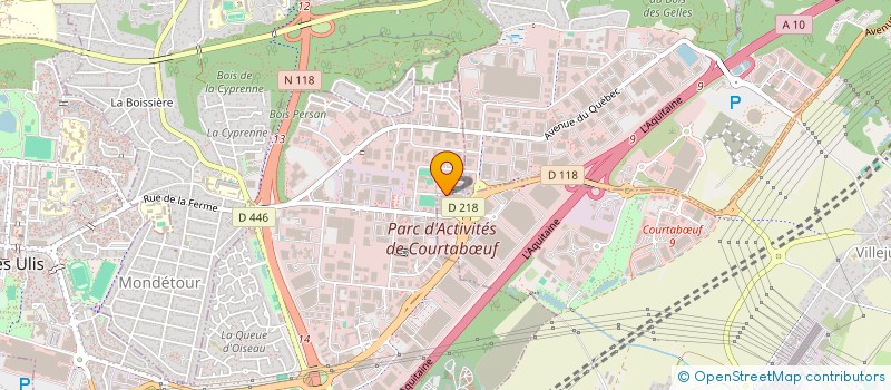 localisation de l'entreprise CM MICROCRECHES IDF à LES ULIS
