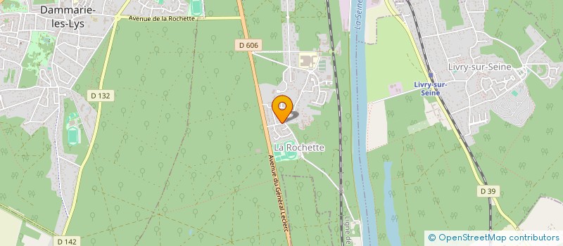 localisation de l'entreprise CM PATRIMOINE à LA ROCHETTE