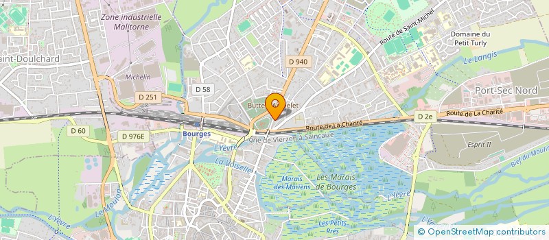 localisation de l'entreprise CM PATRIMOINE  BOURGES