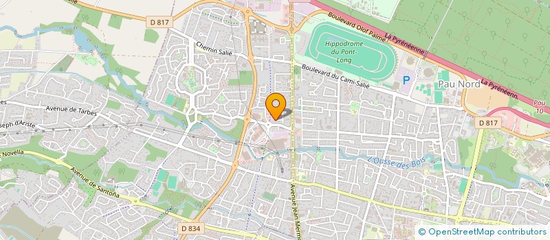 localisation de l'entreprise CM PILATES à LONS