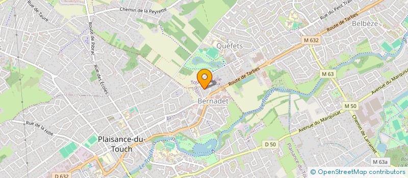 localisation de l'entreprise CM PLAISANCE  PLAISANCE-DU-TOUCH