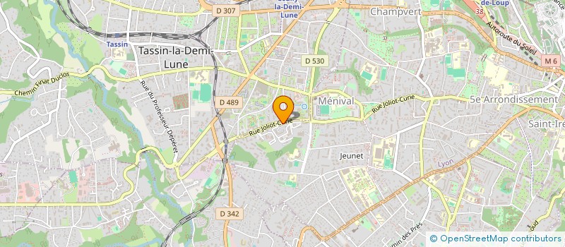localisation de l'entreprise CM PLATRERIE à LYON