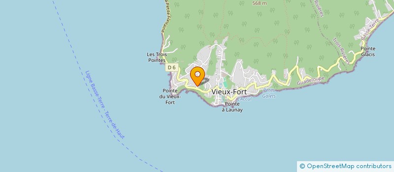 localisation de l'entreprise CM.PRO.G à VIEUX-FORT