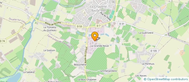 localisation de l'entreprise CM REGERO INDUSTRIES  DIVATTE-SUR-LOIRE