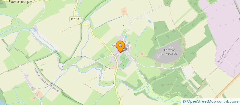 localisation de l'entreprise CM RENOV  AVRAINVILLE