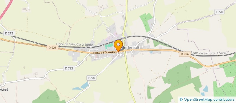 localisation de l'entreprise CM SAINTE BARBE à LE MERLERAULT