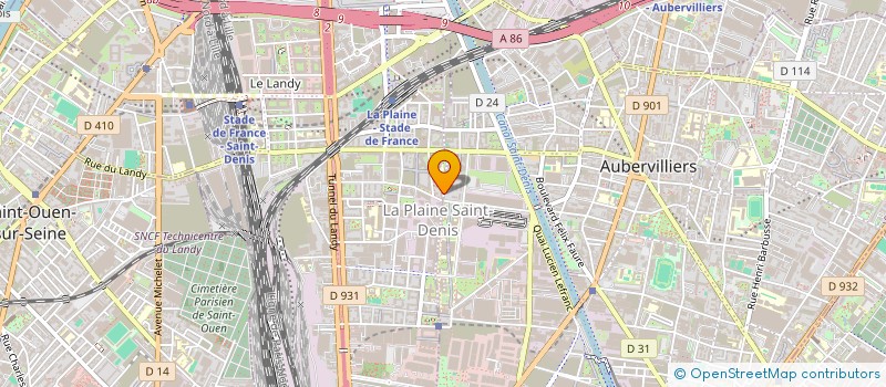 localisation de l'entreprise CM SERVICES à SAINT-DENIS