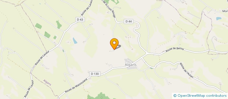 localisation de l'entreprise CM SOLS ET BAINS  ALGANS