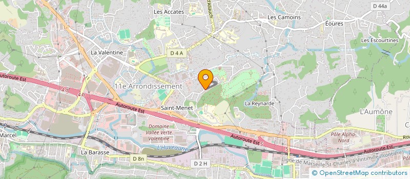 localisation de l'entreprise CM SPA à MARSEILLE