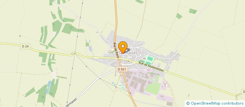 localisation de l'entreprise CM SUN  SERMAISES