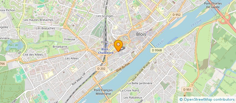 localisation de l'entreprise CM WINES  BLOIS