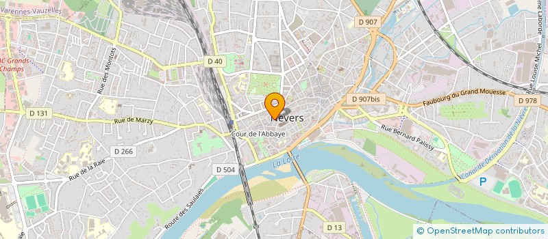 localisation de l'entreprise CM WINES à NEVERS