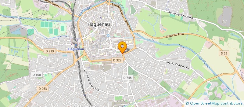 localisation de l'entreprise CM2  HAGUENAU