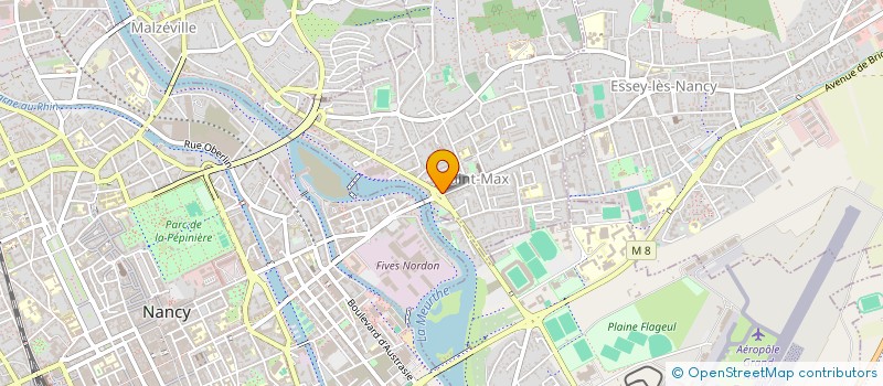 localisation de l'entreprise CM2  SAINT-MAX