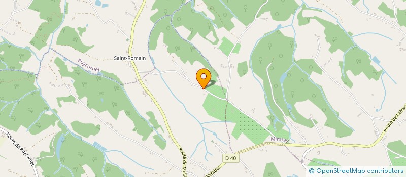 localisation de l'entreprise CM2  L'HONOR-DE-COS