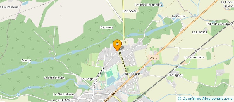 localisation de l'entreprise CM2D  MONNAIE