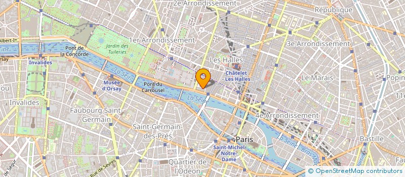 localisation de l'entreprise CM2P BALANCA à PARIS